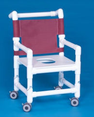 IPU Pediatric Shower Chair ipu® With Arms PVC Frame Mesh Back 16 Inch Seat Width