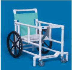 IPU Walker Chair Fixed Height Big Wheel PVC Frame 300 lbs. Weight Capacity 41-3/4 Inch Height
