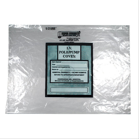 IV Pole and Pump Protective Covers Clear IV Pump Protective Covers • 20"W x 26"H ,250 / pk - Axiom Medical Supplies