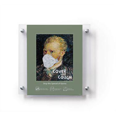 MarketLab Iconic Document Holder Single • 11"W x 1.375"D x 11.25"H ,1 Each - Axiom Medical Supplies