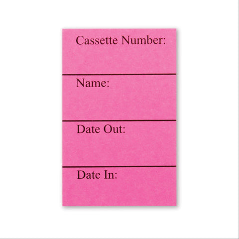 In/Out Cards for Microscope Cassette Box For Microscope Cassette Box ,1000 / pk - Axiom Medical Supplies