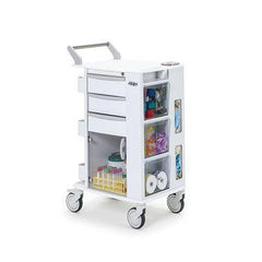 Insight Ergo Phlebotomy Cart with 5" Casters Insight Ergo Phlebotomy Cart with 5" Casters • 25.75"W x 19"D x 42"H ,1 Each - Axiom Medical Supplies