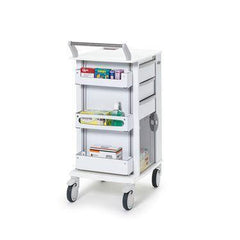 Insight Ergo Phlebotomy Cart with 5" Casters Insight Ergo Phlebotomy Cart with 5" Casters • 25.75"W x 19"D x 42"H ,1 Each - Axiom Medical Supplies