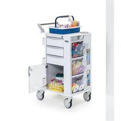 Insight Ergo Phlebotomy Cart with 5" Casters Insight Ergo Phlebotomy Cart with 5" Casters • 25.75"W x 19"D x 42"H ,1 Each - Axiom Medical Supplies