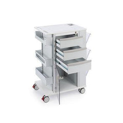 Insight 5" Caster Phlebotomy Cart 3" Casters • 24.25"W x 19"L x 34.375"H ,1 Each - Axiom Medical Supplies