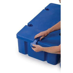 Interconnecting Antimicrobial Dunnage Rack Antimicrobial Interconnecting Dunnage Rack with Connector • 48"W x 24"D x 12"H ,1 Each - Axiom Medical Supplies