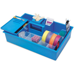 IsoBox To-Go Phlebotomy Tray with Built-in Handle To-Go • Midsize • 9.25"W x 16"L x 4"H ,1 Each - Axiom Medical Supplies