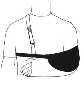 Brownmed Immobilizer Strap Joslin Swathe® 68 Inch Length / Hook and Loop Strap Closure