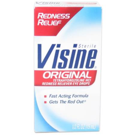 Johnson & Johnson Consumer Irritated Eye Relief Visine® 0.5 oz. Eye Drops