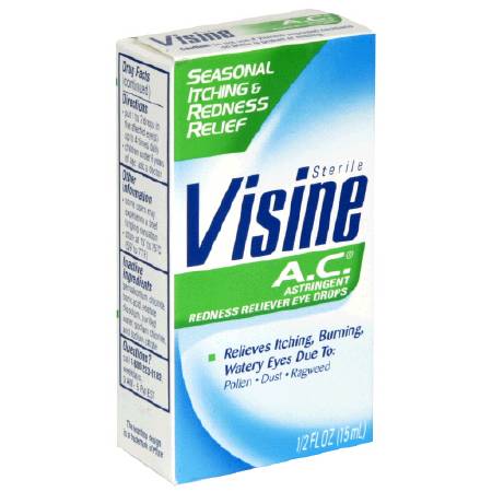 Johnson & Johnson Consumer Irritated Eye Relief Visine® AC® 0.5 oz. Eye Drops