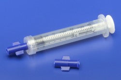 Cardinal Safety Syringe Tip Cap Monoject™ Blue, Sterile, Integral Luer Plug