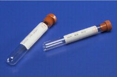 Cardinal Monoject™ Venous Blood Collection Tube Serum Tube Plain 16 X 125 mm 15 mL Red Conventional Closure Glass Tube