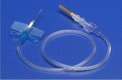 Cardinal Monoject™ Angel Wing™ Blood Collection Set 23 Gauge 3/4 Inch Needle Length Safety Needle 7 Inch Tubing Sterile