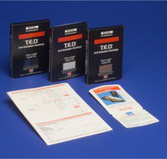 Cardinal Anti-embolism Stocking T.E.D.™ Knee High Large / Regular Black Closed Toe