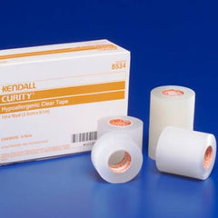 Cardinal Medical Tape Curity™ Plastic 1/2 Inch X 10 Yard Transparent NonSterile