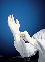 Kimberly Clark Cleanroom Glove Kimtech Pure® G3 Size 7.5 Nitrile White 12 Inch Beaded Cuff Sterile Pair - M-711336-3838 - Case of 200