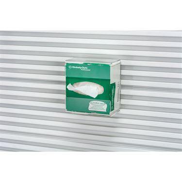 Kimwipe Dispenser with Hanger Kimwipe Dispenser with Hanger • Acrylic • 5.25"W x 3"D x 4.75"H ,1 Each - Axiom Medical Supplies
