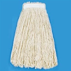 Lagasse Wet String Mop Head Boardwalk® Cut-end White Cotton Reusable - M-698649-3060 - Case of 12