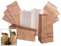 Lagasse Grocery Bag General Brown Kraft Paper #20 - M-720262-1492 - Case of 500