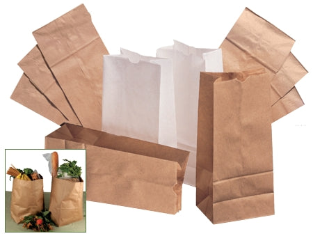 Lagasse Grocery Bag General Brown Kraft Paper #16 - M-721983-2195 - Pack of 500