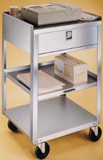 Lakeside Manufacturing Equipment Stand Stainless Steel 18-3/4 X 16-3/4 X 31 Inch 18-3/8 X 16-5/8 Inch Shelves