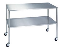 Lakeside Manufacturing Utility Cart Stainless Steel 60 X 24 X 34 Inch