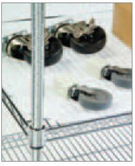 Lakeside Manufacturing Shelf Inlay Enclosed Cart