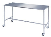 Lakeside Manufacturing Instrument Table 48 L X 34 H Inch Stainless Steel