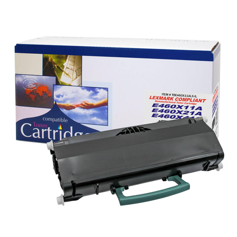 Lexmark E460,E462,X463,X464,X466,Es460,Xs463,Xs464 Printer Cartridges LEXMARK E460,E462,X463,X464,X466,ES460,XS463,XS464/EXTRA H/Y ,1 Each - Axiom Medical Supplies
