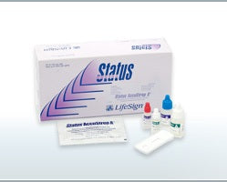 LifeSign Rapid Test Kit Status Infectious Disease Immunoassay Strep A Test Throat Swab Sample 25 Tests