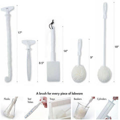 Lab Cleaning Brushes 18"L Washing Brush ,2 / pk - Axiom Medical Supplies