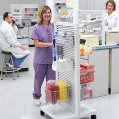 LabWall Mobile Cart and Benchtop Panels MarketLab Single-Sided Benchtop LabWall Panels ,1 Each - Axiom Medical Supplies