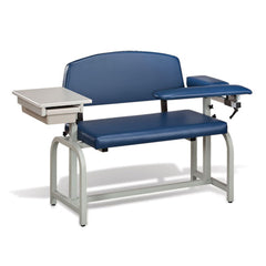 Lab X Series Extra Wide Blood Draw Chairs With Drawer ,1 Each - Axiom Medical Supplies