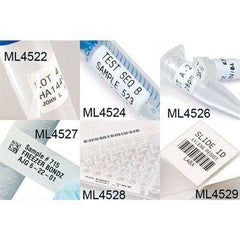 LabXpert Label Maker Xylene-Resistant Slide Labels •&nbsp;0.9"W x 0.9"H • 400/cartridge ,1 Each - Axiom Medical Supplies