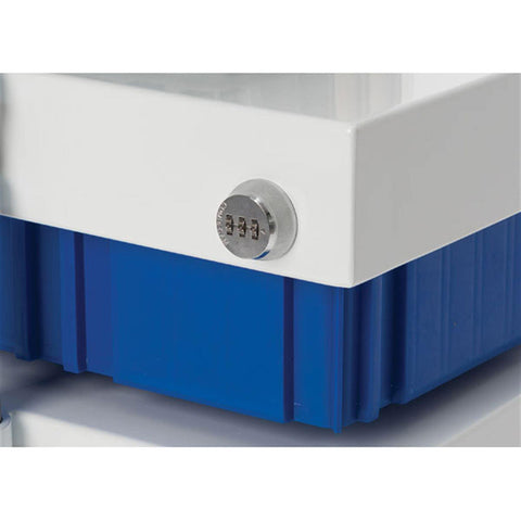 Large Locking Drawer with Combination Lock for TransCart Large • 17.25"W x 11.5"D x6.25"H ,1 Each - Axiom Medical Supplies