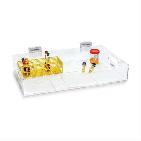 Large Processing Transport Tray Large Processing Transport Tray • 22.125"W x 13.75"D x 3.75"H ,1 Each - Axiom Medical Supplies