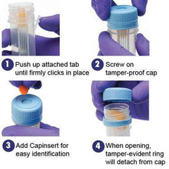 LockMailer LockMailer Microscope Slide Jar ,100 per Paxk - Axiom Medical Supplies