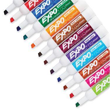 Low Odor Colored Dry-Erase Markers 16-Pack Low-Odor Dry-Erase Markers • Assorted Colors ,1 Each - Axiom Medical Supplies