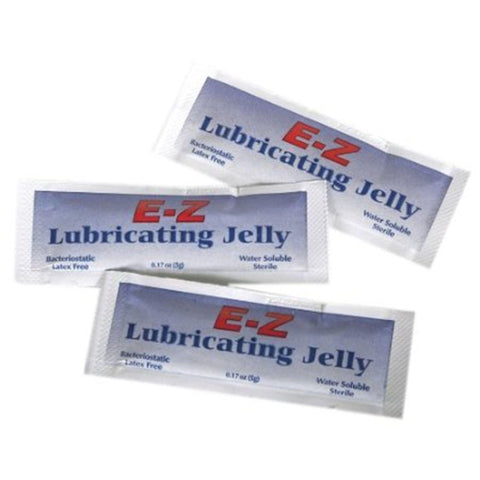 E-Z Lubricating Jelly Sterile Lubricating Jelly 3gm 1728/PK ,1 Each - Axiom Medical Supplies