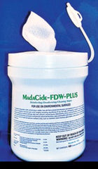 Mada Medical Products MadaCide-FDW-Plus® Surface Disinfectant Cleaner Premoistened Alcohol Based Wipe 160 Count Canister Disposable Alcohol Scent NonSterile - M-714046-1164 - Case of 12