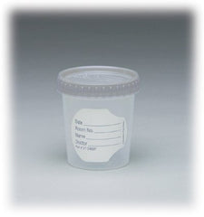 Medegen Medical Products LLC Specimen Container for Pneumatic Tube Systems ClikSeal™ Polypropylene 90 mL (3 oz.) Screw Cap Sterile in OR Ready Peel Pouch