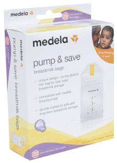Medela Breast Milk Storage Bag Pump & Save™