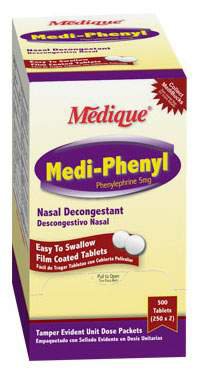 Medique Products Allergy Relief Medi-Phenyl 5 mg Strength Tablet 2 per Box