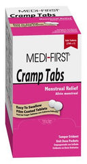 Medique Products Cramp Relief Medi-First® Cramp Tabs 325 mg - 25 mg Strength Acetaminophen / Pamabrom Tablet 125 per Box