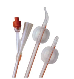 Coloplast Foley Catheter Folysil® 2-Way Standard Tip 30 cc Balloon 22 Fr. Silicone