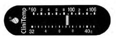 Mercury Medical Single Patient Skin Thermometer CliniTemp® 32 to 40 °C / 90 to 106 °F Line Indicator Display