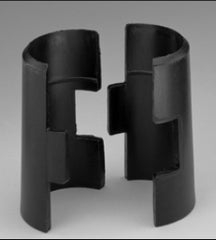 Intermetro Industries Replacement Shelf Wedge MetroMAx i™ Black, Plastic - M-466237-1494 - Bag of 1