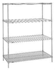 Intermetro Industries Wire Shelving Super Erecta Shelf® 1 Shelf Adjustable 18 X 18 Inch