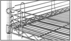 Intermetro Industries Shelving Ledge Metro® 1 Ledge Adjustable 4 X 24 Inch