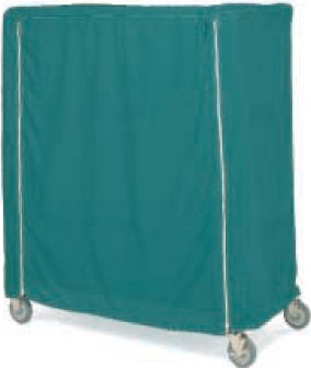 Intermetro Industries Cart Cover For Shelf Trucks and Carts 18 inch Deep